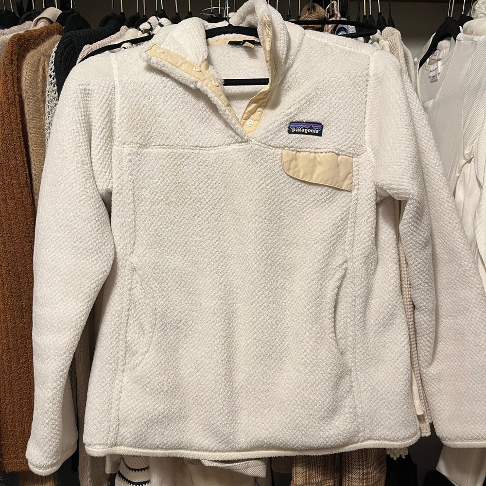 Patagonia re-tool snap T-fleece pullover- small